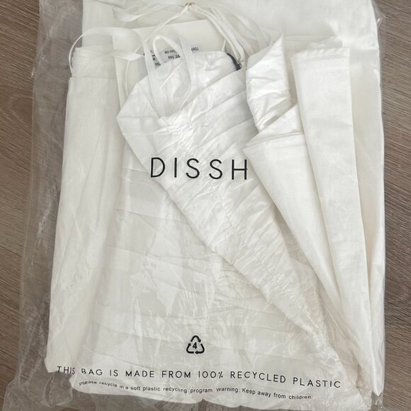 Cara White Sleeveless Cotton Midi Dress - Picture 9 of 9